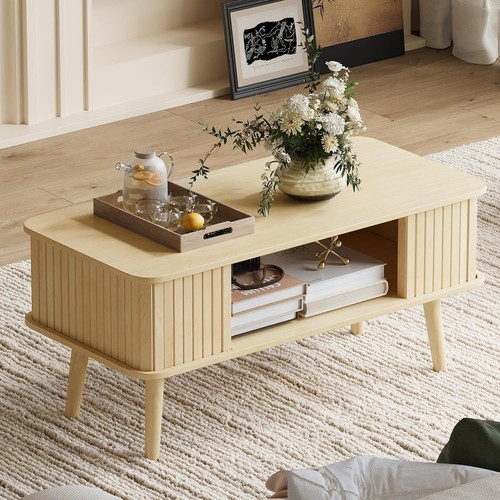 Rectangle natural wood - rectangle, storage