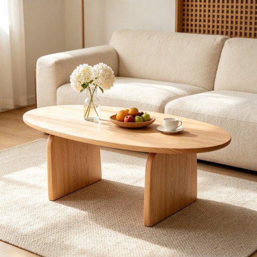 Oval coffee table modern - coffee,