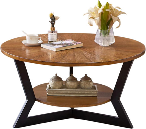 Round coffee tables - round,