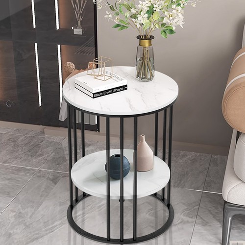 Solid marble sofa side - solid, coffee