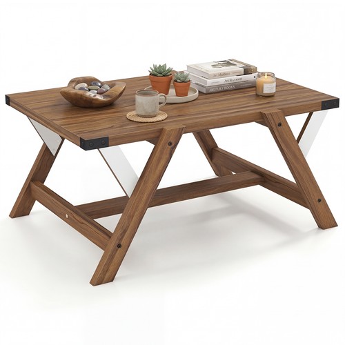 Coffee table farmhouse - coffee, center
